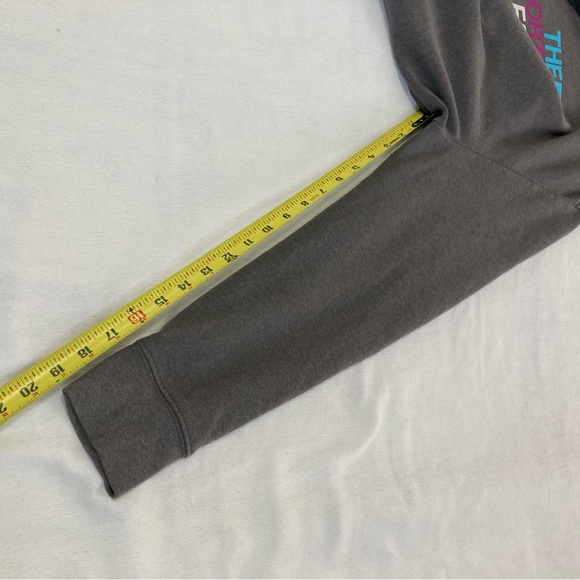 The North Face Hoodie Women's Sz XXL Gray Regular Fit Long Sleeve Pullover - Picture 14 of 16